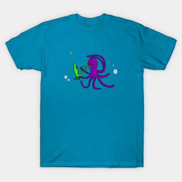 Squidoo's Escape T-Shirt by cuda